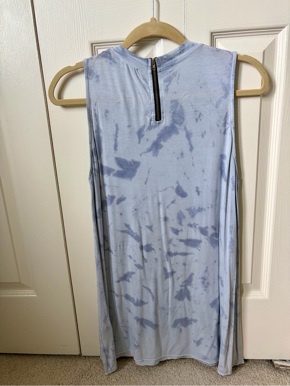 POL Zipper Back Tunic Tank Top - Picture 2 of 2